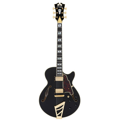D'Angelico Excel SS Electric Guitar (Semi-Hollowbody - Black)