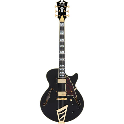 D'Angelico Excel SS Electric Guitar (Semi-Hollowbody - Black)