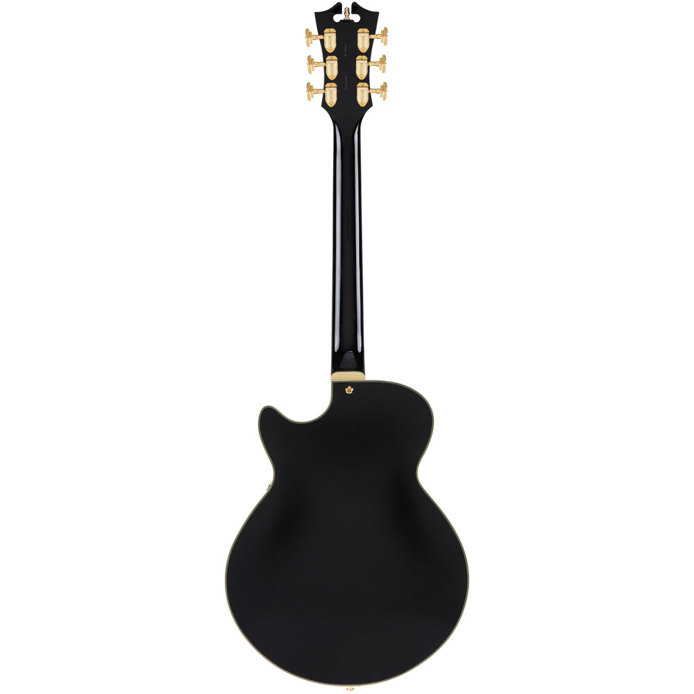 D'Angelico Excel SS Electric Guitar (Semi-Hollowbody - Black)