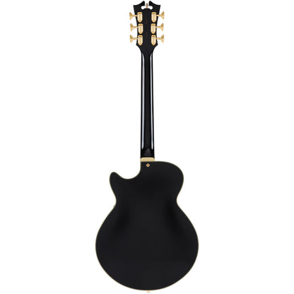 D'Angelico Excel SS Electric Guitar (Semi-Hollowbody - Black)