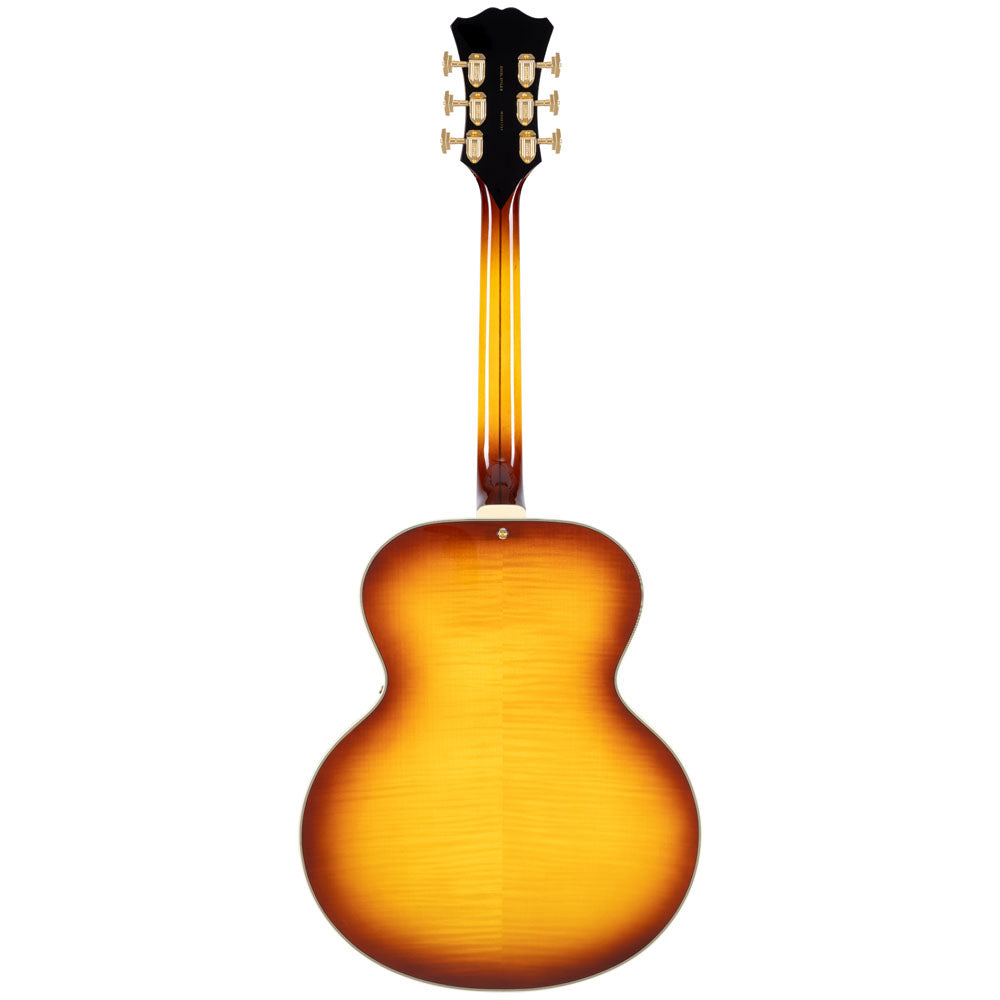 D'Angelico Excel Style B Electric Guitar (Hollowbody - Dark Iced Tea Burst)