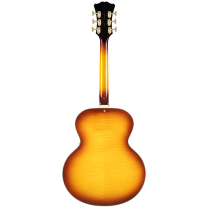 D'Angelico Excel Style B Electric Guitar (Hollowbody - Dark Iced Tea Burst)