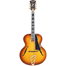 D'Angelico Excel Style B Electric Guitar (Hollowbody - Dark Iced Tea Burst)
