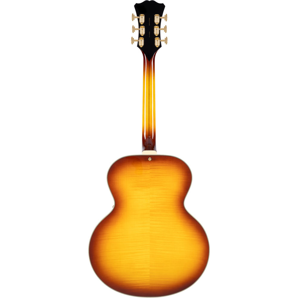 D'Angelico Excel Style B Electric Guitar (Hollowbody - Dark Iced Tea Burst)