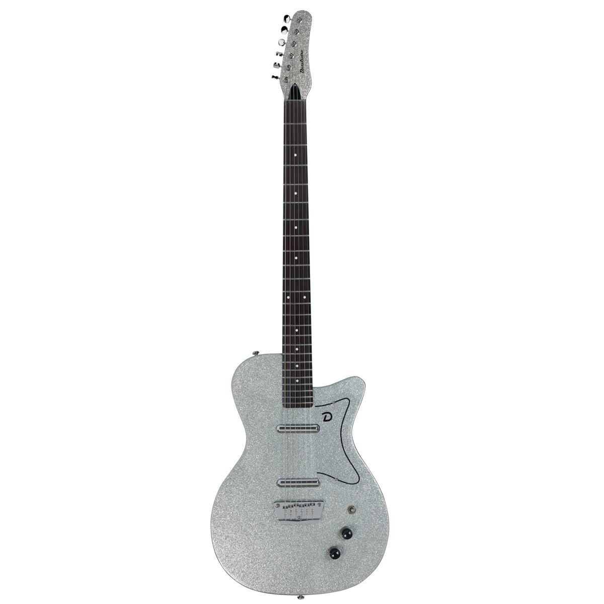 Danelectro 56 Baritone Guitar (Silver Metalflake)