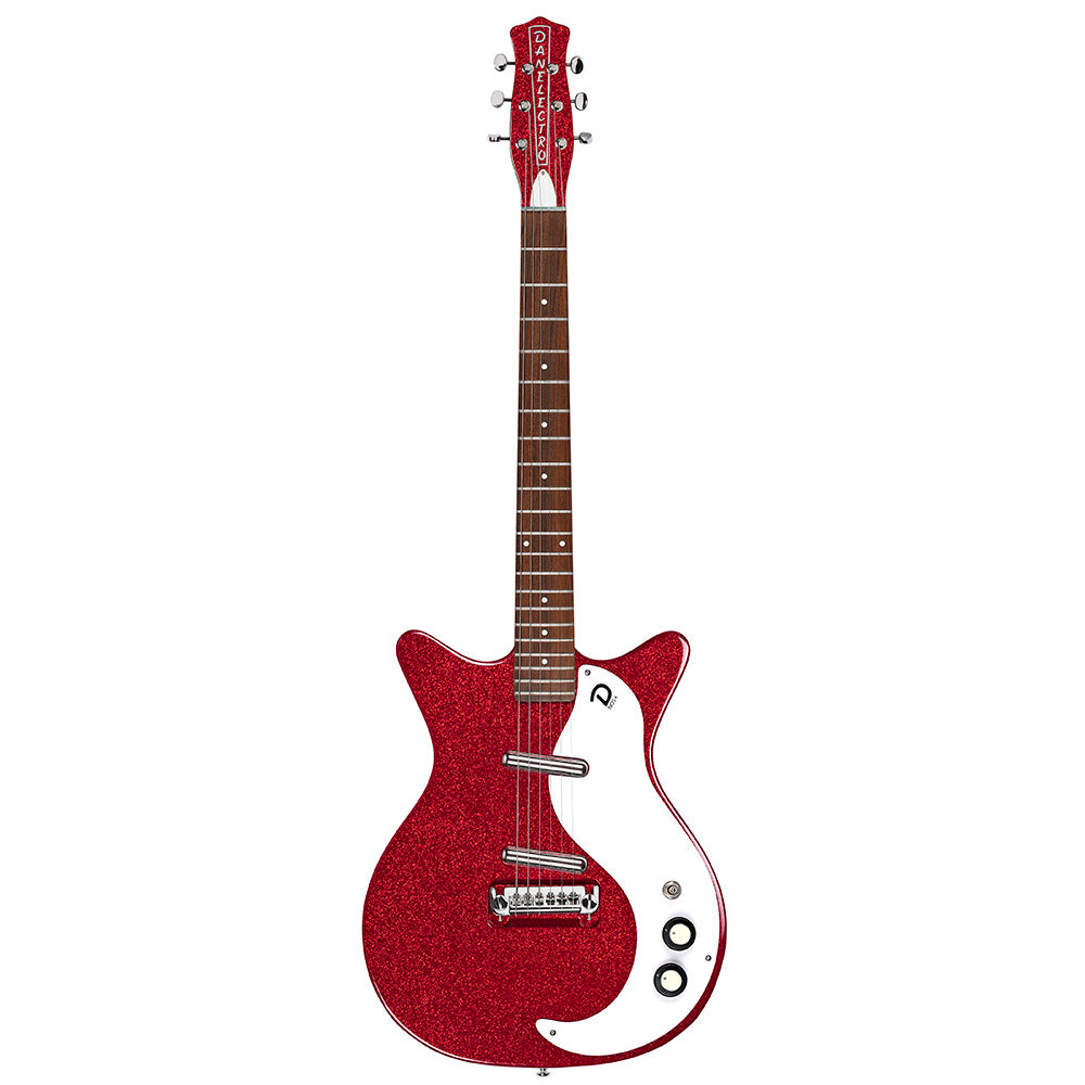 Danelectro 59M NOS+ Guitar (Red Metalflake)