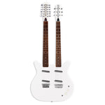 Danelectro Doubleneck Electric Guitar (White Pearl)