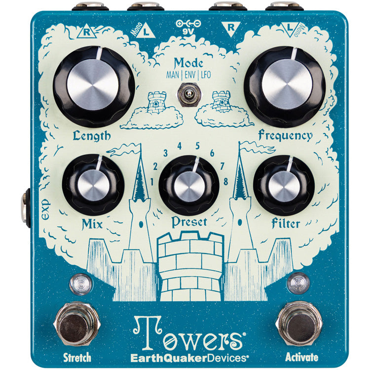 EarthQuaker Devices Towers Soundscape Generator Pedal
