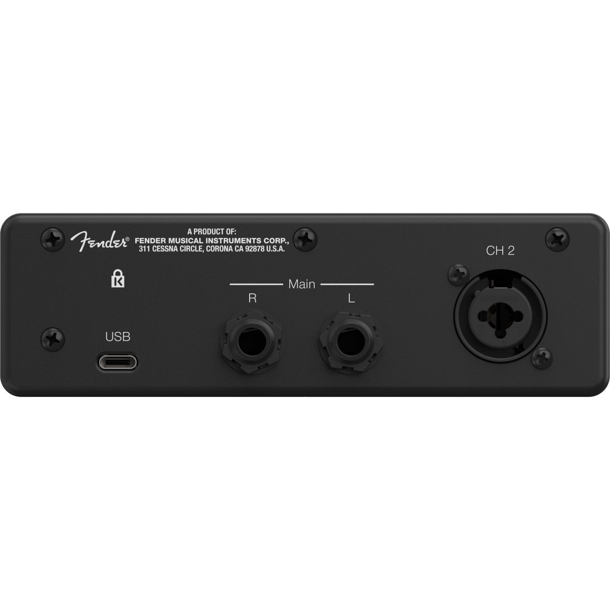 Fender Studio Quantum LT 2 Audio Interface (USB-C)