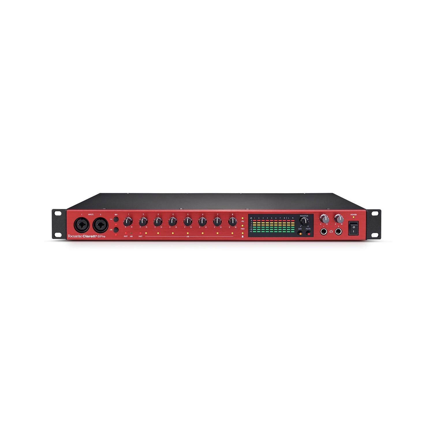 Focusrite Clarett+ 8Pre Audio Interface (18x20 USB)