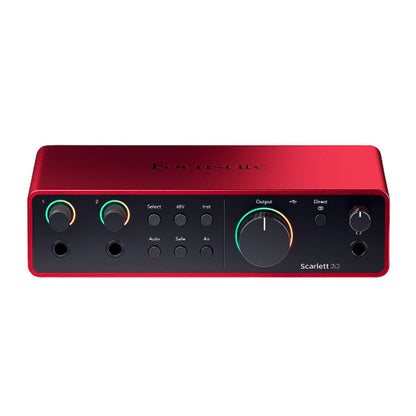 Focusrite Scarlett 2i2 Audio Interface (USB) (4th Generation)