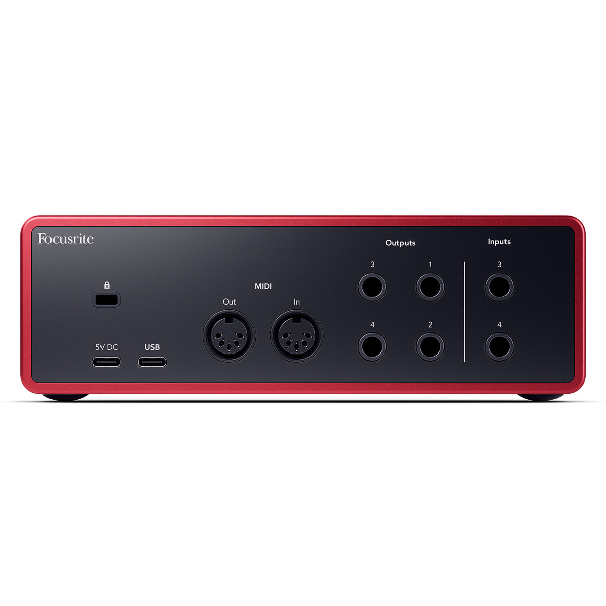 Focusrite Scarlett 4i4 Audio Interface (4th Gen)