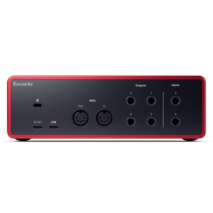 Focusrite Scarlett 4i4 Audio Interface (4th Gen)