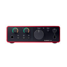 Focusrite Scarlett Solo Audio Interface (USB) (4th Generation)