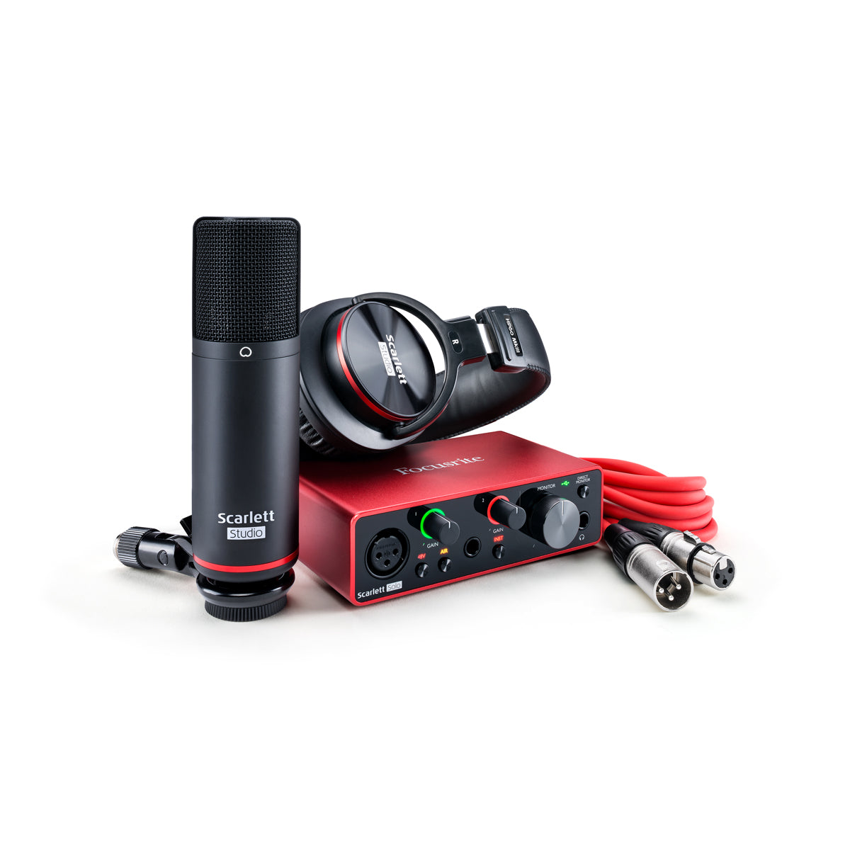 Focusrite Scarlett Solo Studio Bundle (4th Gen)