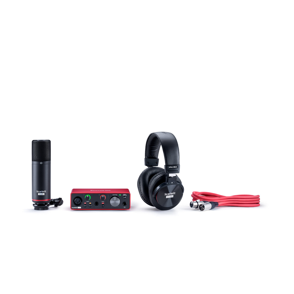 Focusrite Scarlett Solo Studio Bundle (4th Gen)