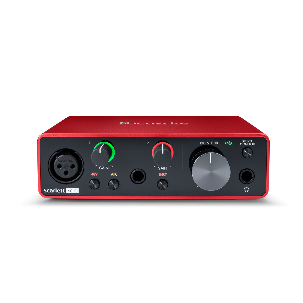 Focusrite Scarlett Solo Studio Bundle (4th Gen)