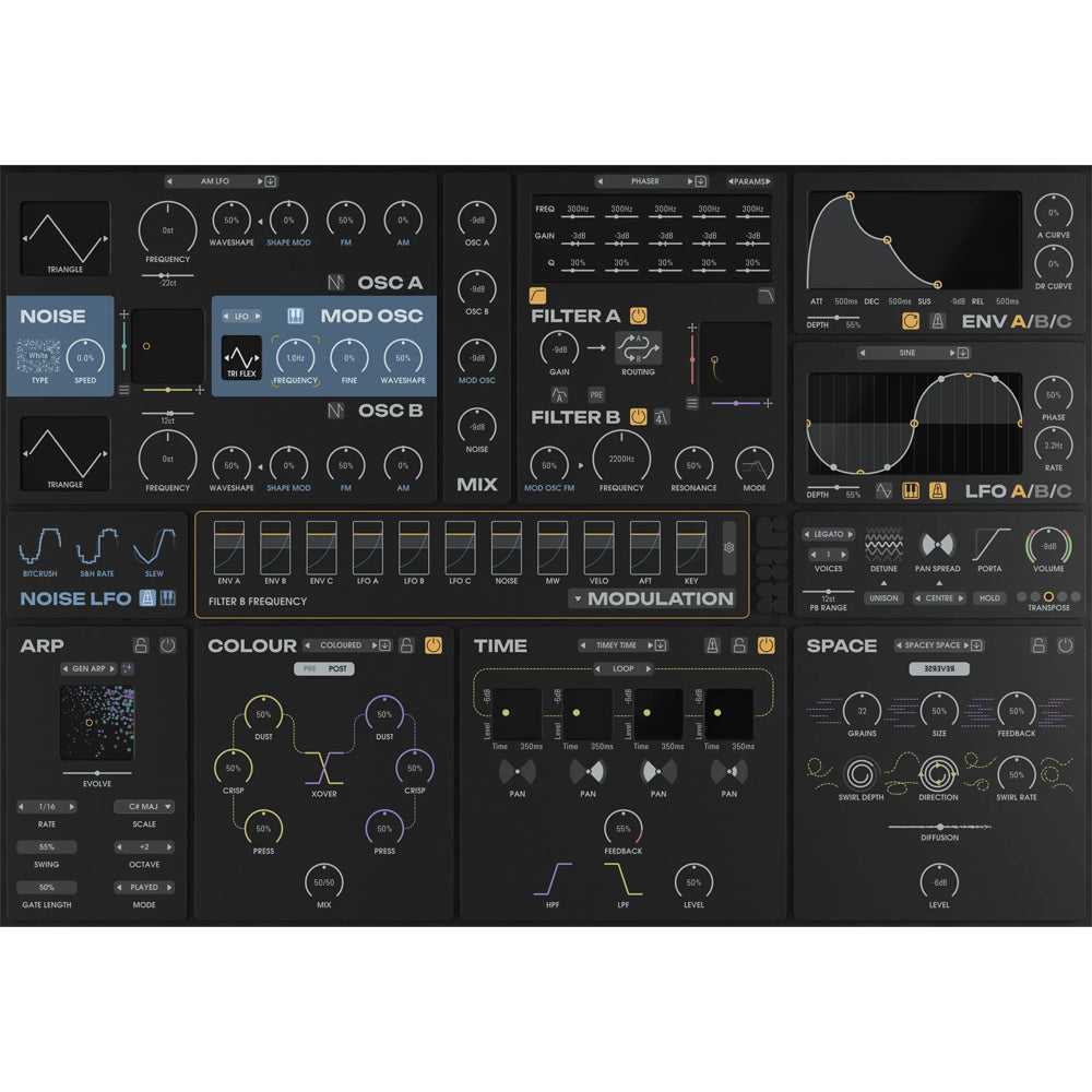 GForce MAP Virtual Synthesizer
