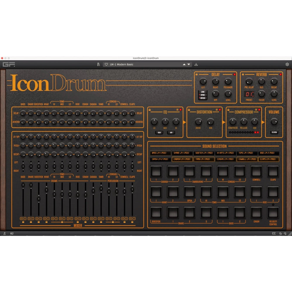 GForce IconDrum Virtual Instrument