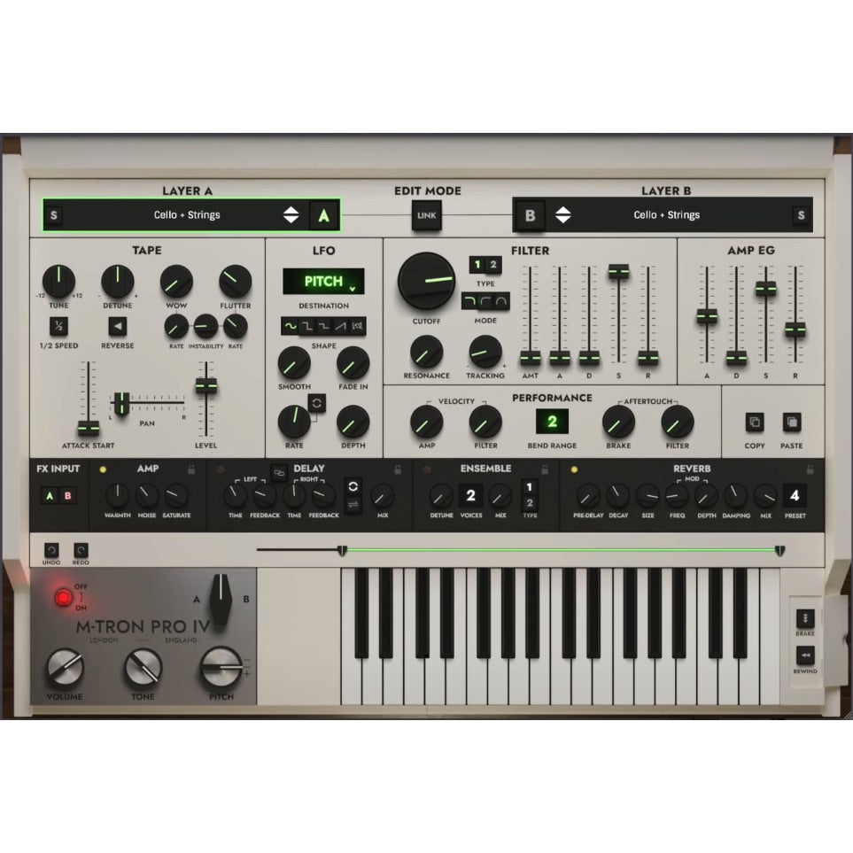 GForce M-Tron Pro IV Virtual Instrument