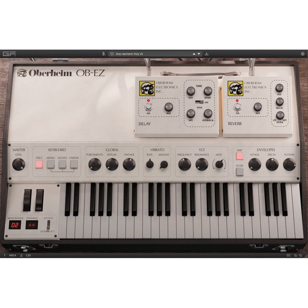 GForce Oberheim OB-EZ Virtual Instrument