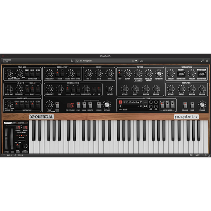 GForce Prophet 5 Virtual Synthesizer
