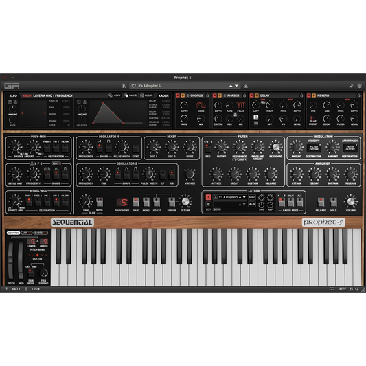 GForce Prophet 5 Virtual Synthesizer