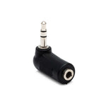 HOSA GMP-272 Right-angle Adapter 3.5 mm TRS to 3.5 mm TRS