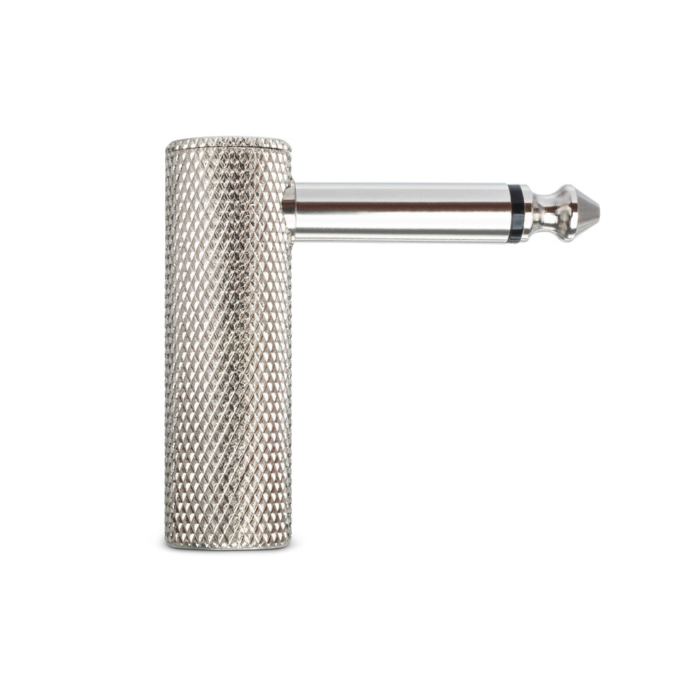 HOSA GPP-151 Right-angle Adapter 1/4 in TS to Same