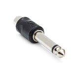 HOSA GPR-101 Adapters RCA to 1/4 in TS 2 pc