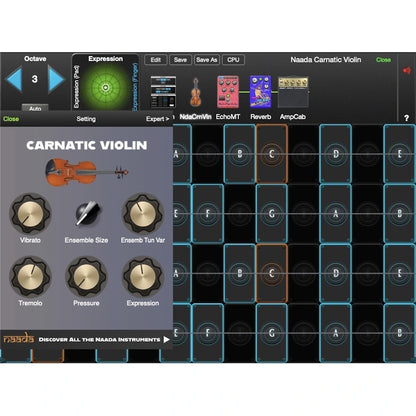 GeoShred Naada Carnatic Violin