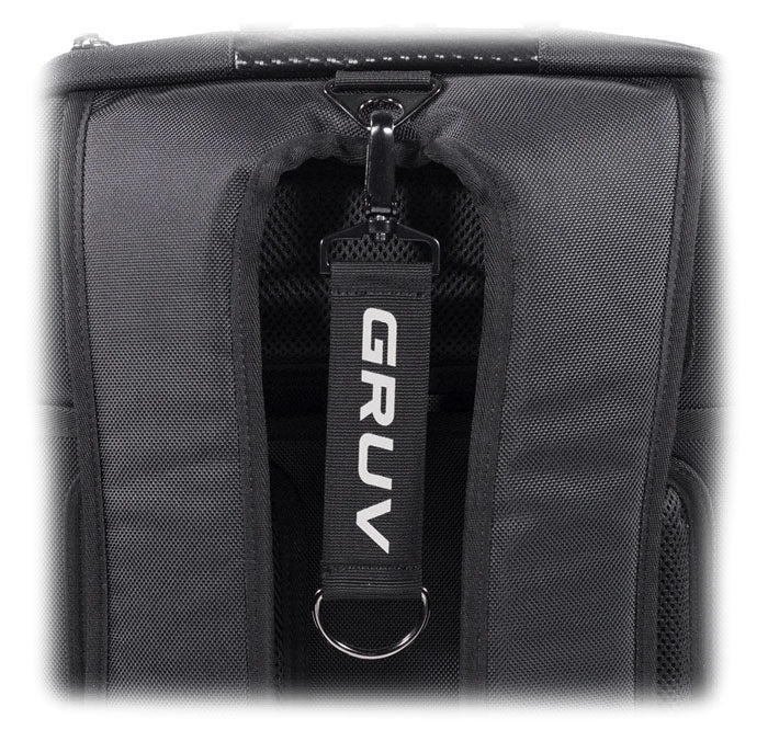 Gruv Gear Club Bag Karbon Edition - Flight-Smart Tech Backpack (Black)