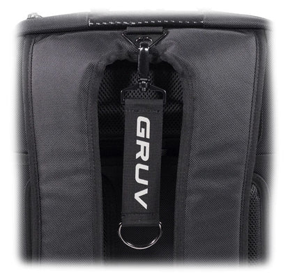 Gruv Gear Club Bag Karbon Edition - Flight-Smart Tech Backpack (Black)