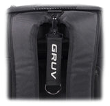 Gruv Gear Club Bag Karbon Edition - Flight-Smart Tech Backpack (Black)