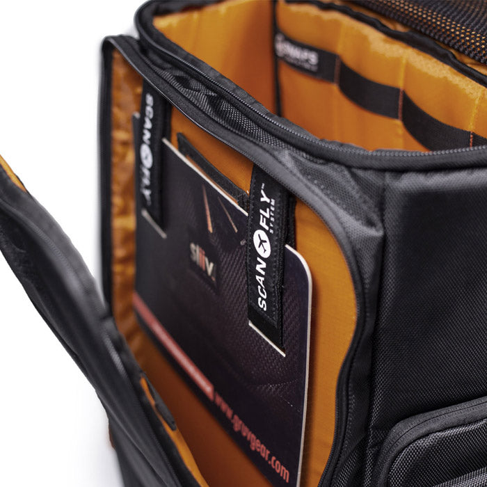 Gruv Gear Stadium Bag Slim (Black-Orange)