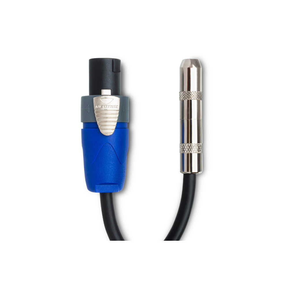 HOSA GSK-116 Speaker Adapter Hosa 1/4 in TS to Neutrik speakON 6 in 16 AWG x 2 OFC