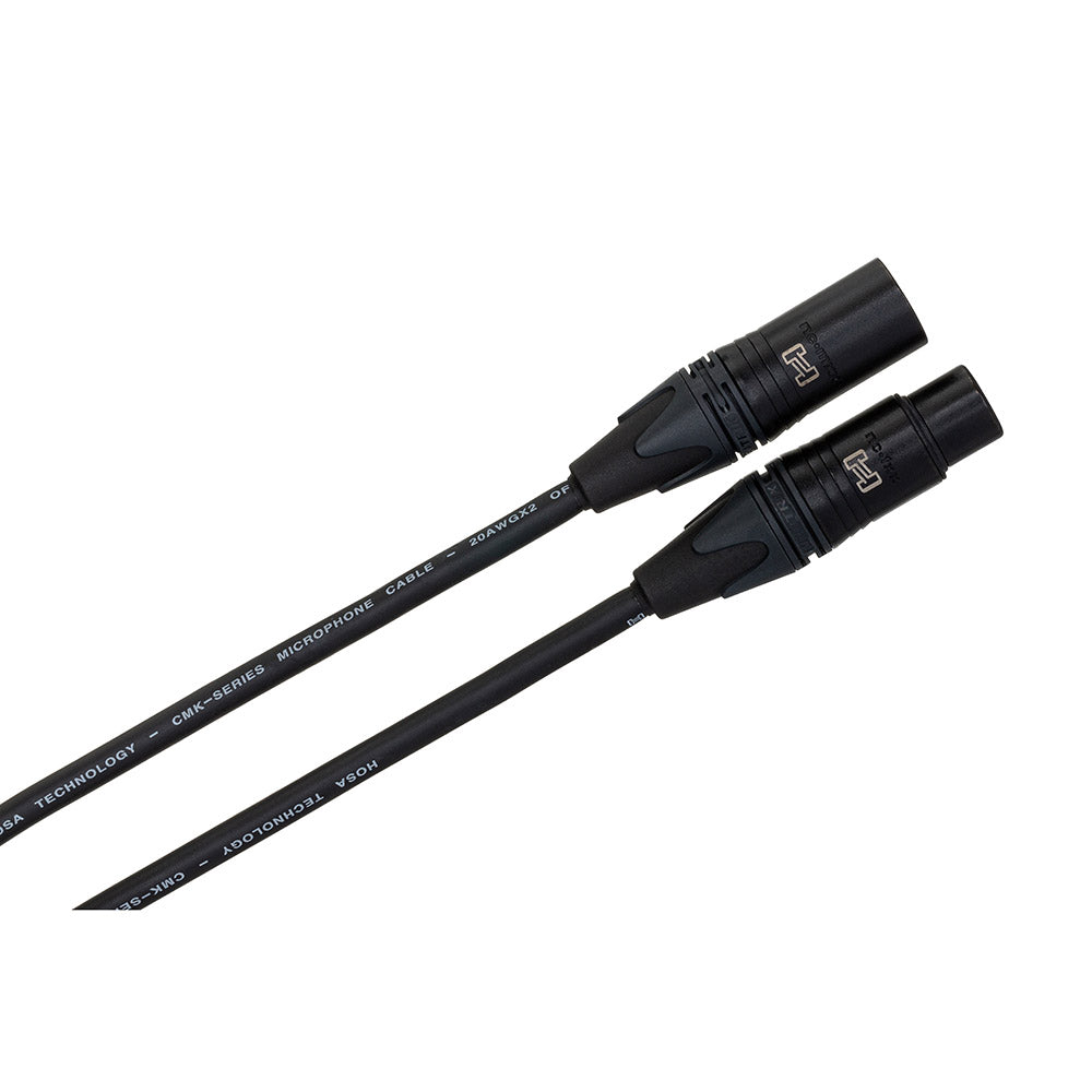 HOSA CMK-015AU Edge Microphone Cable Neutrik XLR3F to XLR3M (15 ft)