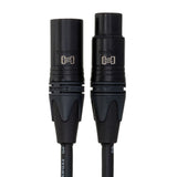 HOSA CMK-025AU Edge Microphone Cable Neutrik XLR3F to XLR3M (25 ft)