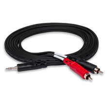 HOSA CMR-203 Stereo Breakout, 3.5 mm TRS to Dual RCA, 3 ft