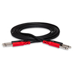 HOSA CPP-204 Stereo Interconnect, Dual 1/4 in TS to Same, 4 m