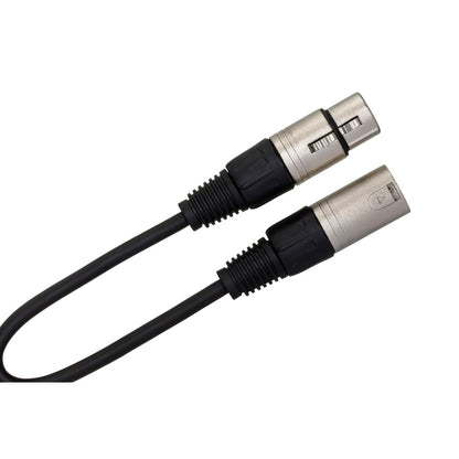 HOSA DMX-106 Male 5-pin DMX to Female 3-pin DMX Adapter Cable (6 in)