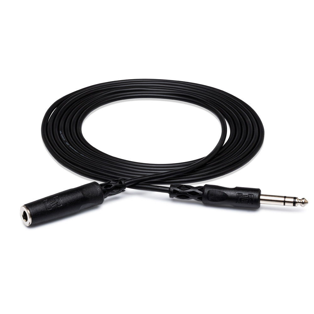 HOSA HPE-310 Headphone Extension Cable 1/4 in TRS to 1/4 in TRS (10 ft)