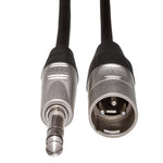HOSA HSX-005 Pro Balanced Interconnect, REAN 1/4 in TRS to XLR3M, 5 ft