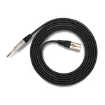 HOSA HSX-005 Pro Balanced Interconnect, REAN 1/4 in TRS to XLR3M, 5 ft