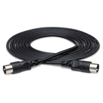 HOSA MID-310BK MIDI Cable 5-pin DIN to Same (10 ft)