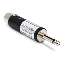 HOSA MIT-435 Impedance Transformer XLR3F to 1/4 in TS