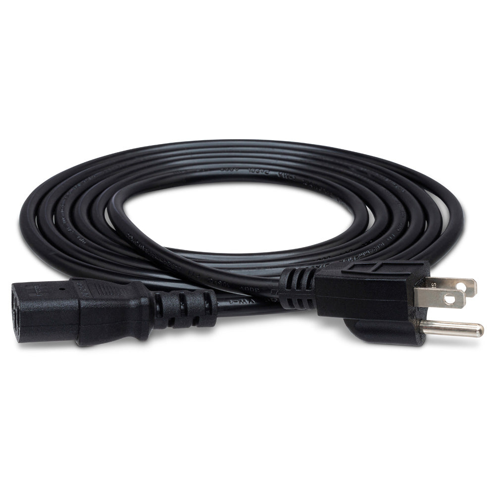 HOSA PWC-148 Power Cord IEC C13 to NEMA 5-15P (8 ft)