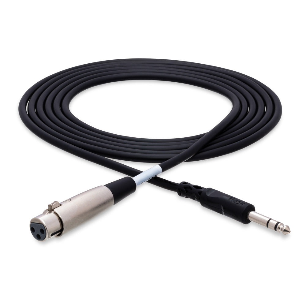 HOSA STX-105F Balanced Interconnect XLR3F to 1/4 in TRS (5 ft)