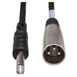 HOSA STX-105M Balanced Interconnect 1/4 in TRS to XLR3M (5 ft)