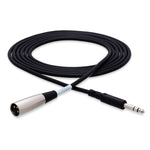 HOSA STX-110M Balanced Interconnect 1/4 in TRS to XLR3M (10 ft)